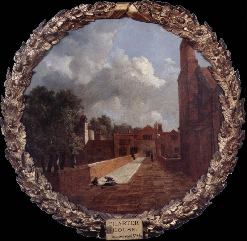 Thomas Gainsborough The Charterhouse, oil painting image